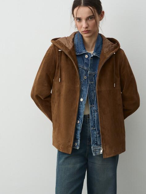 MAISON DAVID Jacket (genuine suede)