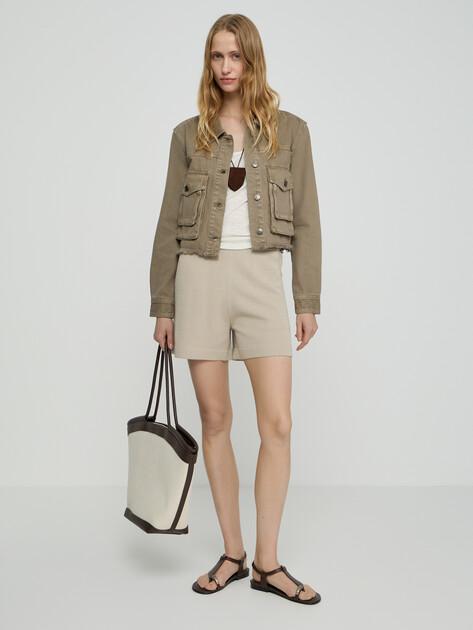 MAISON DAVID Shorts (viscose/acrylic)