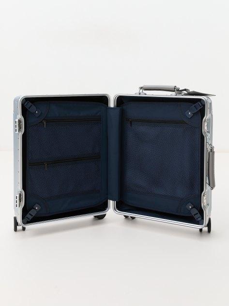 MAISON DAVID Suitcase (polycarbonate/aluminum), 46 l