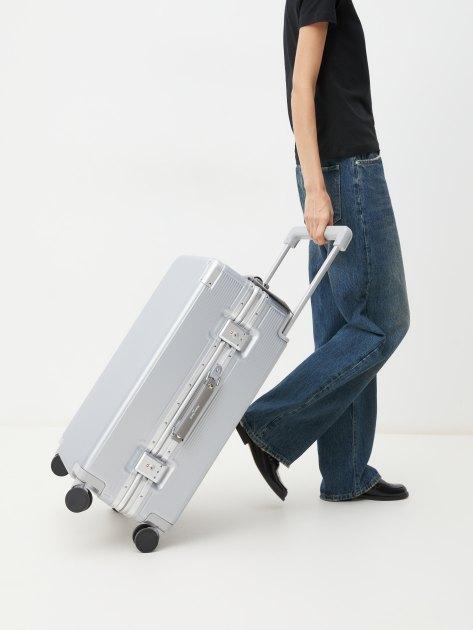 MAISON DAVID Suitcase (polycarbonate/aluminum), 57 l