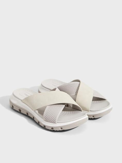 TENDANCE Slippers (textile/faux leather)