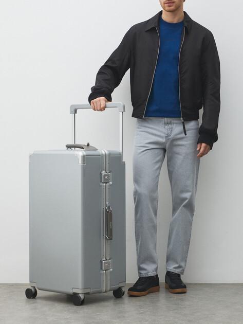 MAISON DAVID Suitcase (polycarbonate/aluminum), 103 l