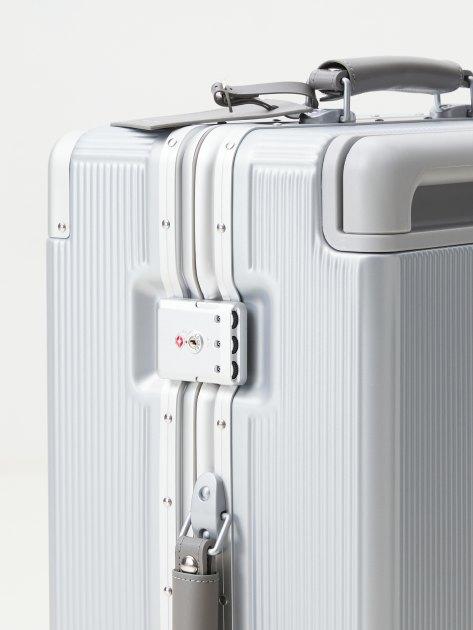 MAISON DAVID Suitcase (polycarbonate/aluminum), 57 l