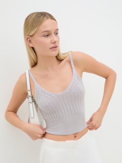 MAISON DAVID Top (viscose/nylon)