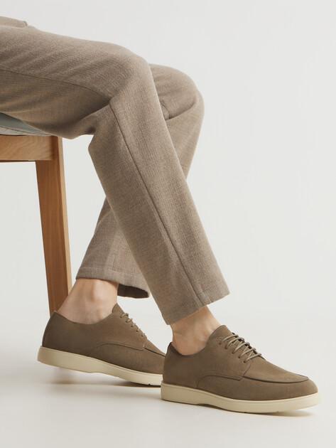 MAISON DAVID Derby (natural suede)