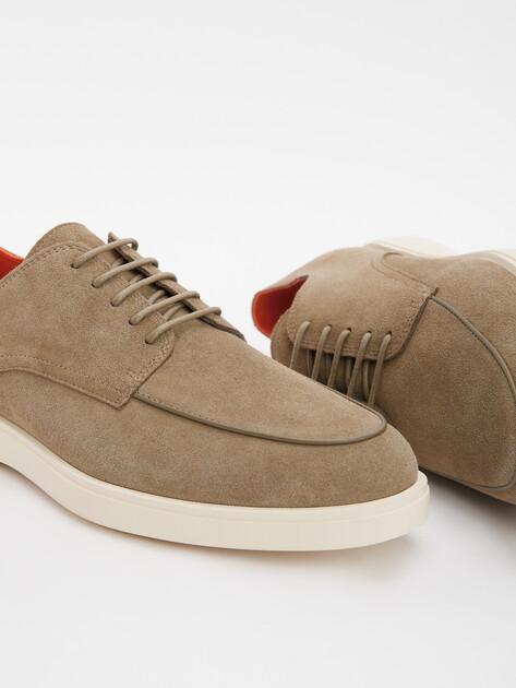MAISON DAVID Derby (natural suede)