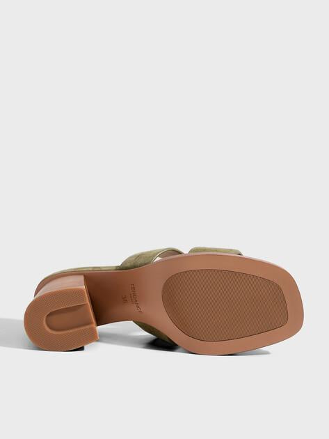 TENDANCE Mules (natural suede)