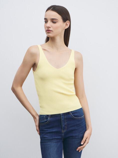 MAISON DAVID Top (viscose/nylon)