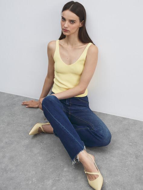 MAISON DAVID Top (viscose/nylon)