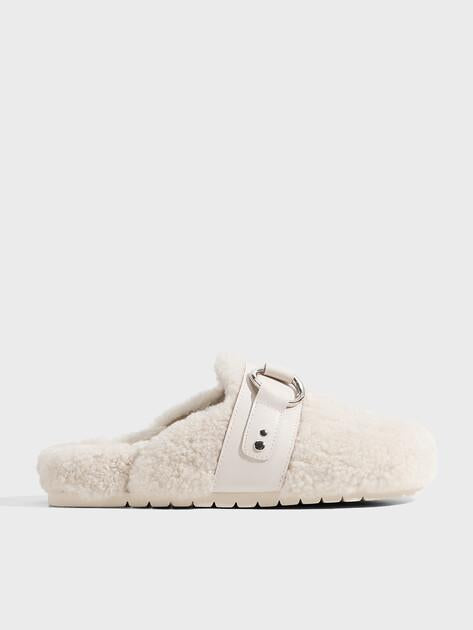 TENDANCE Slippers (natural fur/genuine leather)