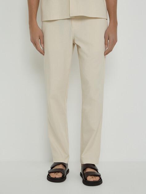 MAISON DAVID Trousers (lyocell/cotton)