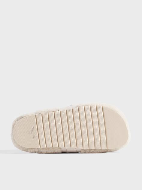 TENDANCE Slippers (natural fur/genuine leather)