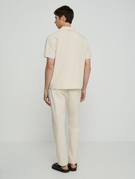 MAISON DAVID Trousers (lyocell/cotton)