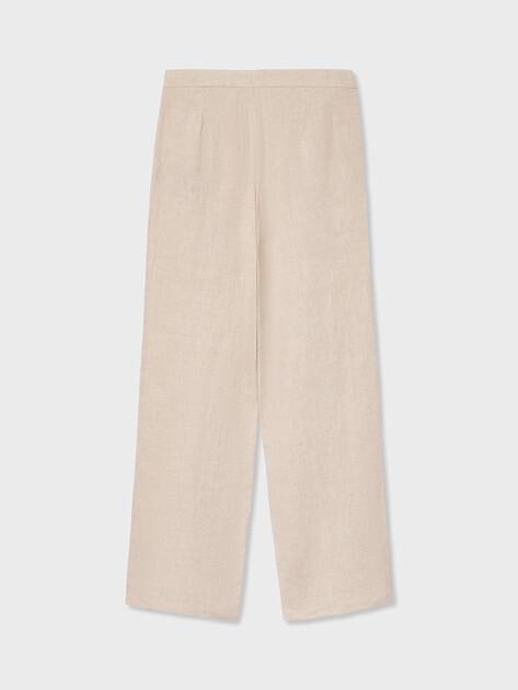 MAISON DAVID Wide-leg trousers (linen)