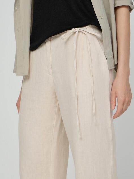 MAISON DAVID Wide-leg trousers (linen)