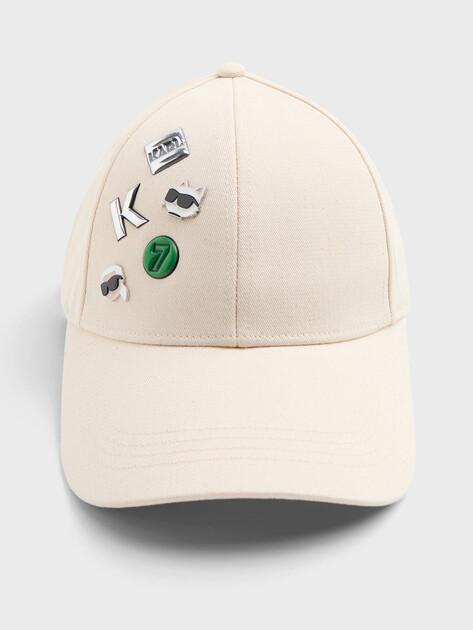 KARL LAGERFELD Ikon Multi Pin Cap (Textile)