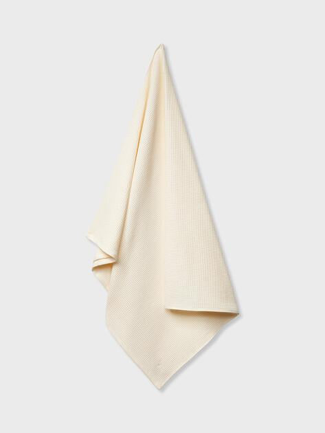 MAISON DAVID Waffle bath towel 100x150