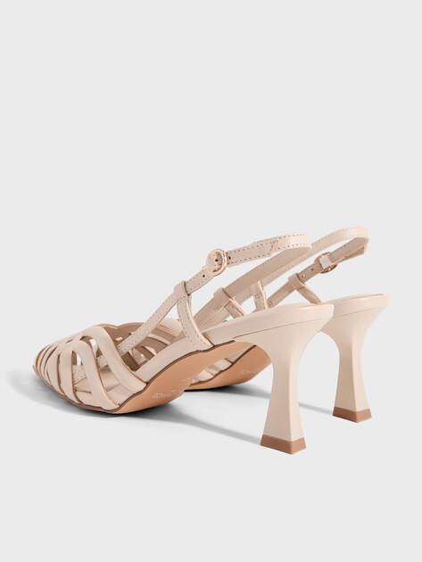 TENDANCE Slingback Shoes SST-260 (Genuine Leather)