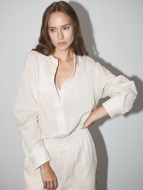MAISON DAVID Shirt (ramie)