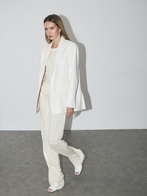 MAISON DAVID With trousers (linen)