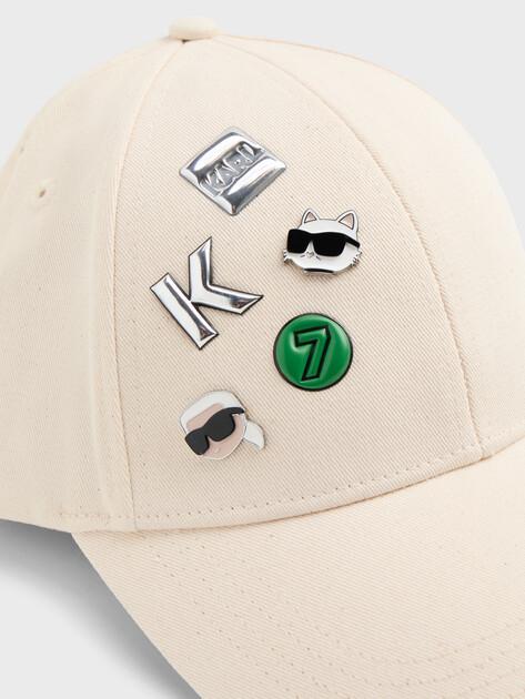 KARL LAGERFELD Ikon Multi Pin Cap (Textile)