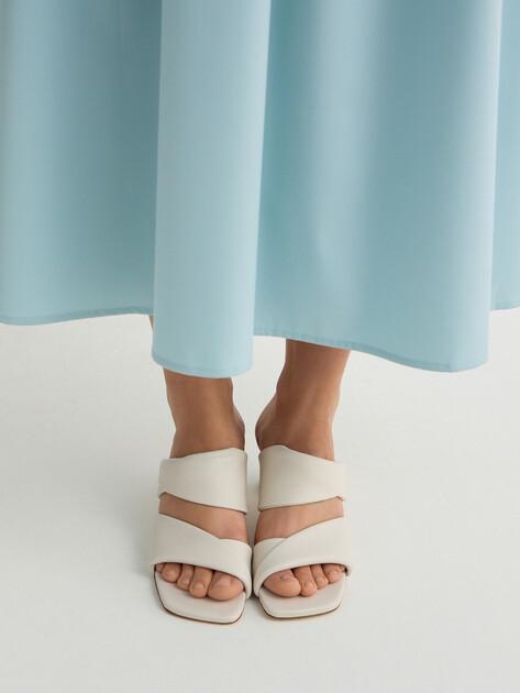 HALMANERA DALLY Mules (upper and sole made of genuine leather)