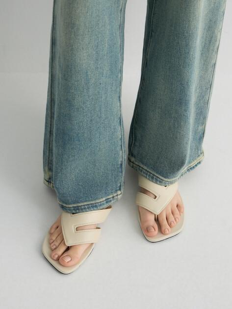 TENDANCE Flip-flops (genuine leather)