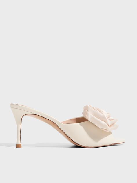 TENDANCE Mules (genuine leather/textile)
