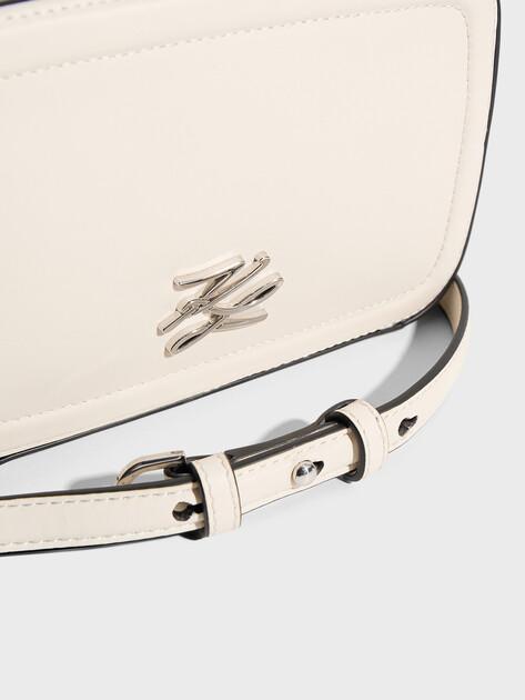 KARL LAGERFELD k/autograph sm tph crossbody bag (genuine leather)