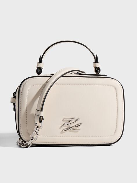 KARL LAGERFELD k/autograph sm tph crossbody bag (genuine leather)