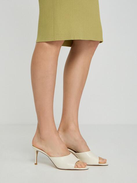 TENDANCE Mules (genuine leather/textile)