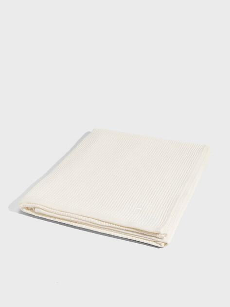 MAISON DAVID Waffle bath towel 100x150