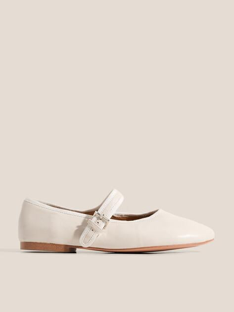 TENDANCE Mary Jane ballet flats (genuine leather)
