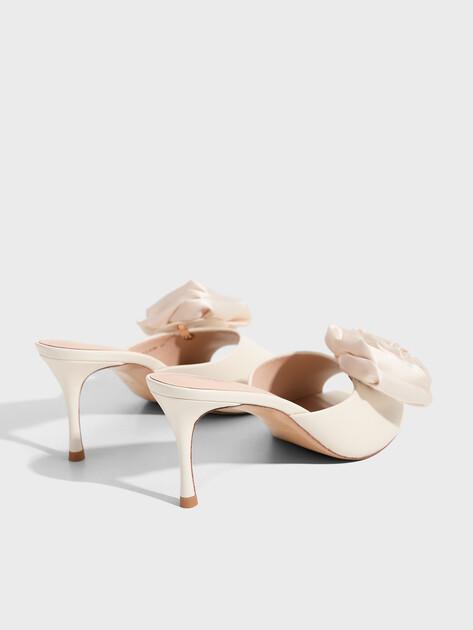 TENDANCE Mules (genuine leather/textile)