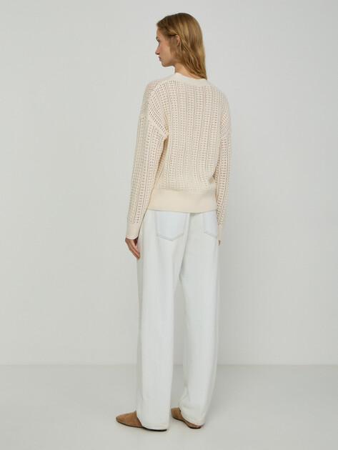 MAISON DAVID Cardigan (natural wool)