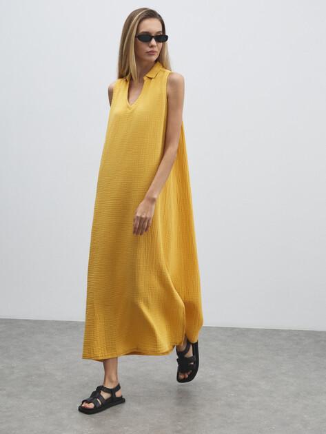 MAISON DAVID Dress (cotton)