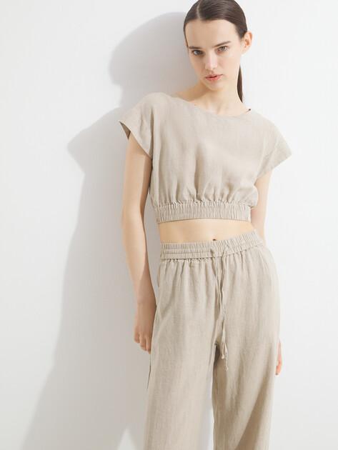 MAISON DAVID Top (linen)