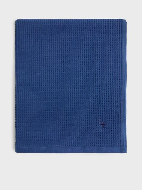 MAISON DAVID Waffle bath towel 100x150