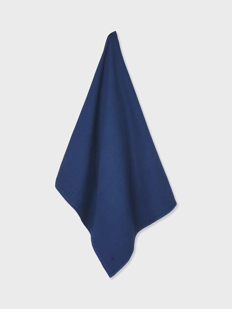 MAISON DAVID Waffle bath towel 100x150