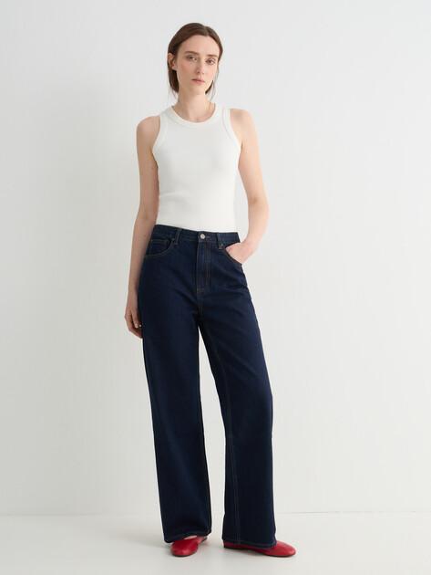 MAISON DAVID Wide-leg jeans (cotton)