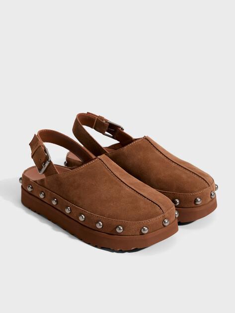 TENDANCE Sandals (natural suede)