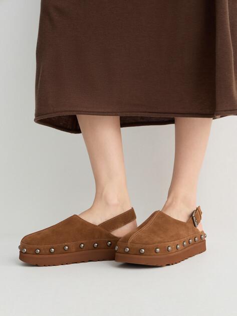 TENDANCE Sandals (natural suede)