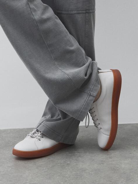 MAISON DAVID Sneakers (genuine leather/natural rubber sole)