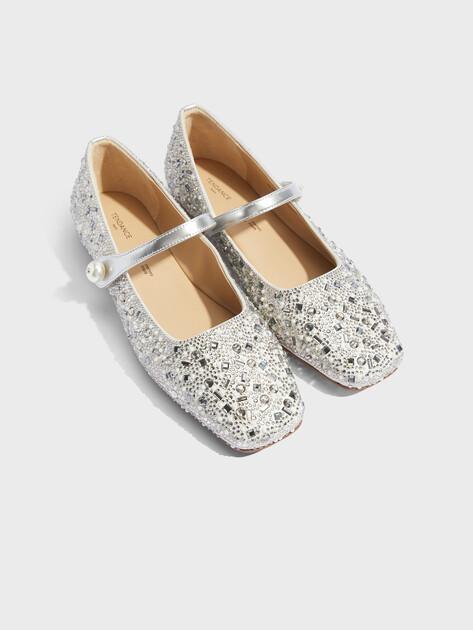 TENDANCE Mary Jane ballet flats (genuine leather)
