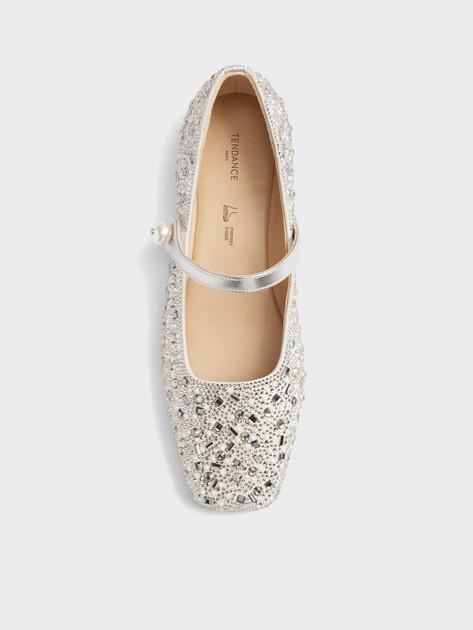 TENDANCE Mary Jane ballet flats (genuine leather)