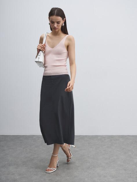 MAISON DAVID Top (viscose/nylon)