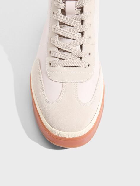MAISON DAVID High-top sneakers (genuine leather/natural rubber sole)
