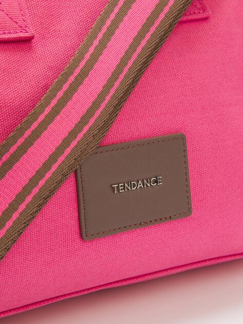 TENDANCE Tote (textile/genuine leather)