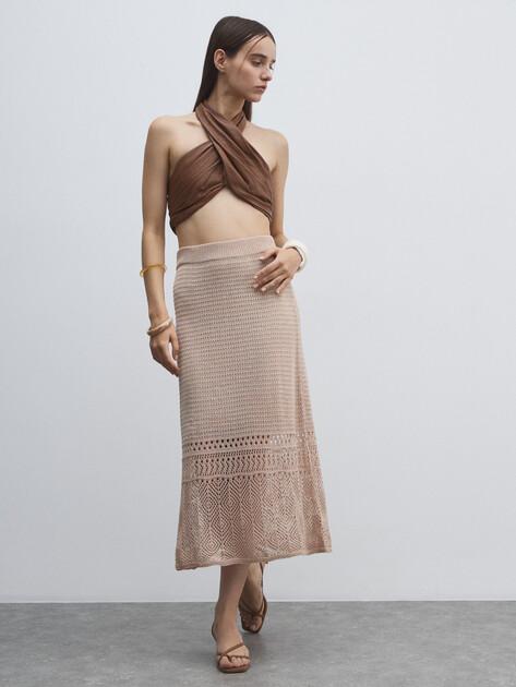 MAISON DAVID Midi (viscose/acrylic)