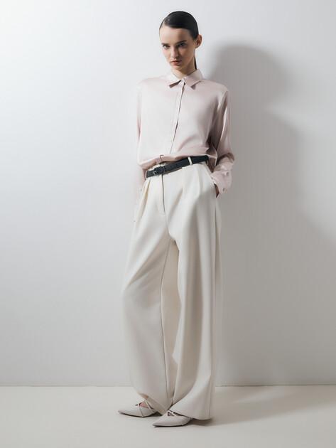 MAISON DAVID Blouse (natural silk)